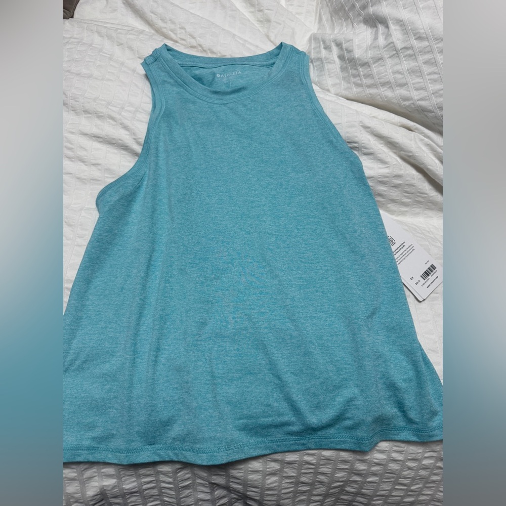 Athleta - Uptempo Tank Turquoise